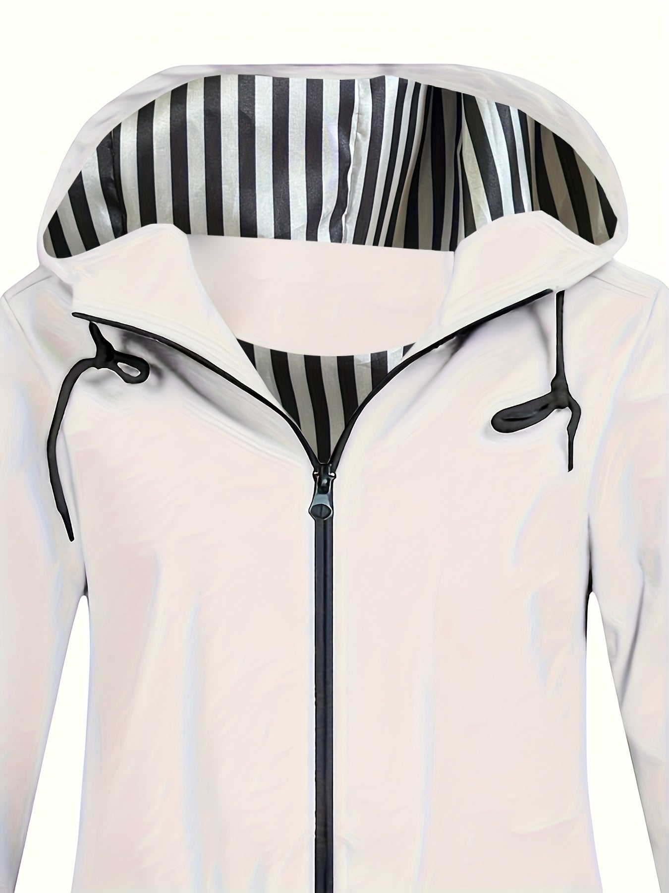 Chaqueta ligera con capucha para mujer