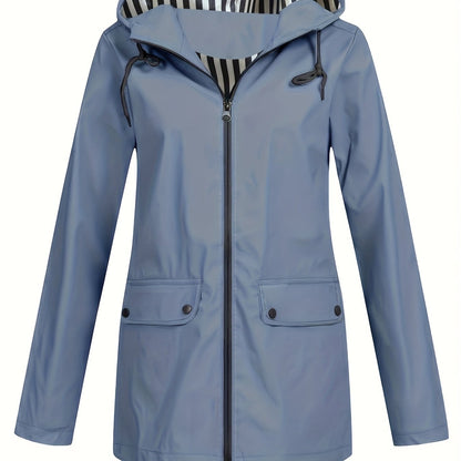 Chaqueta ligera con capucha para mujer