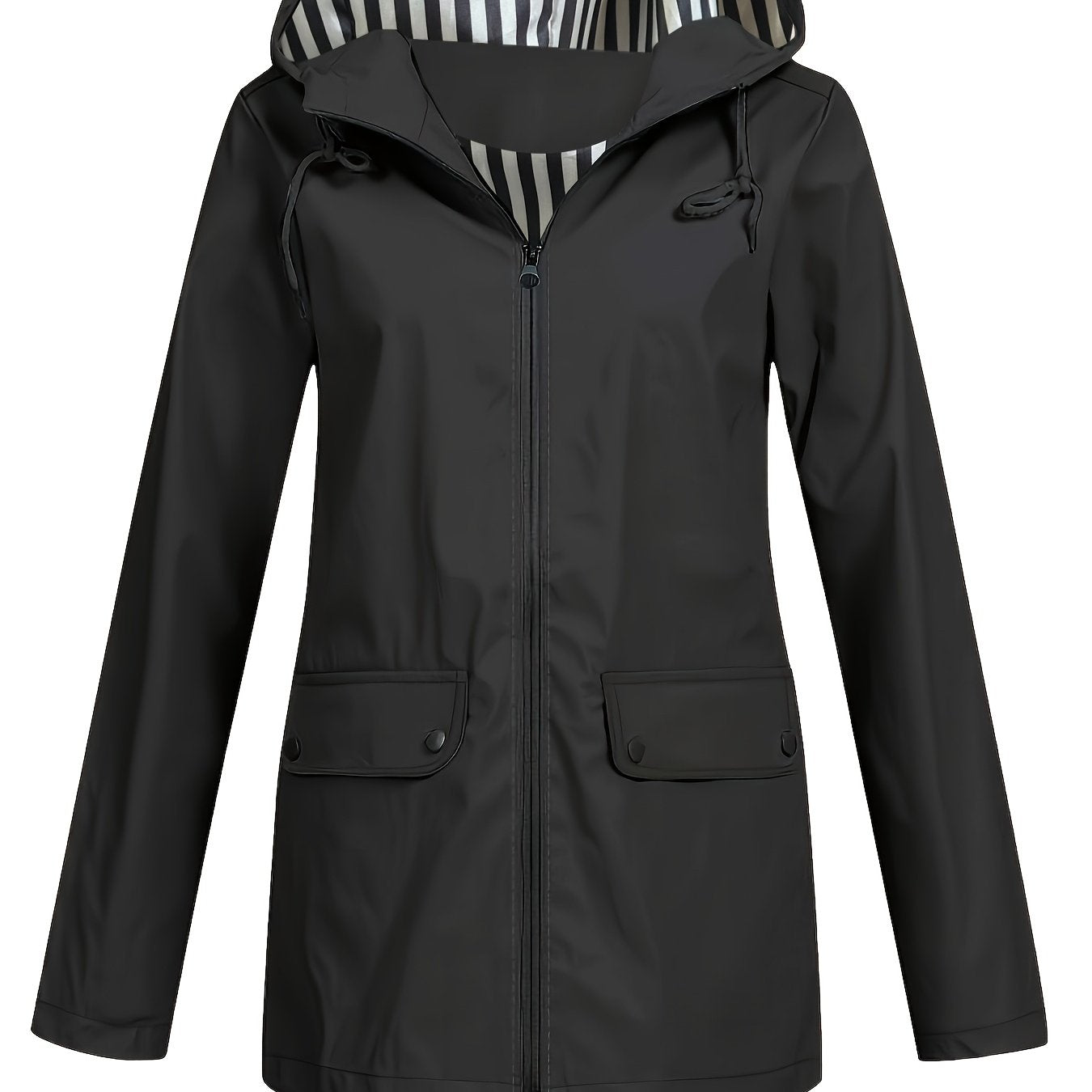 Chaqueta ligera con capucha para mujer