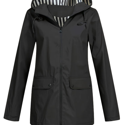 Chaqueta ligera con capucha para mujer