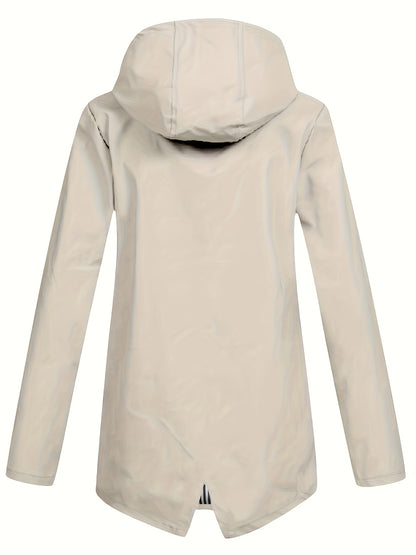 Chaqueta ligera con capucha para mujer