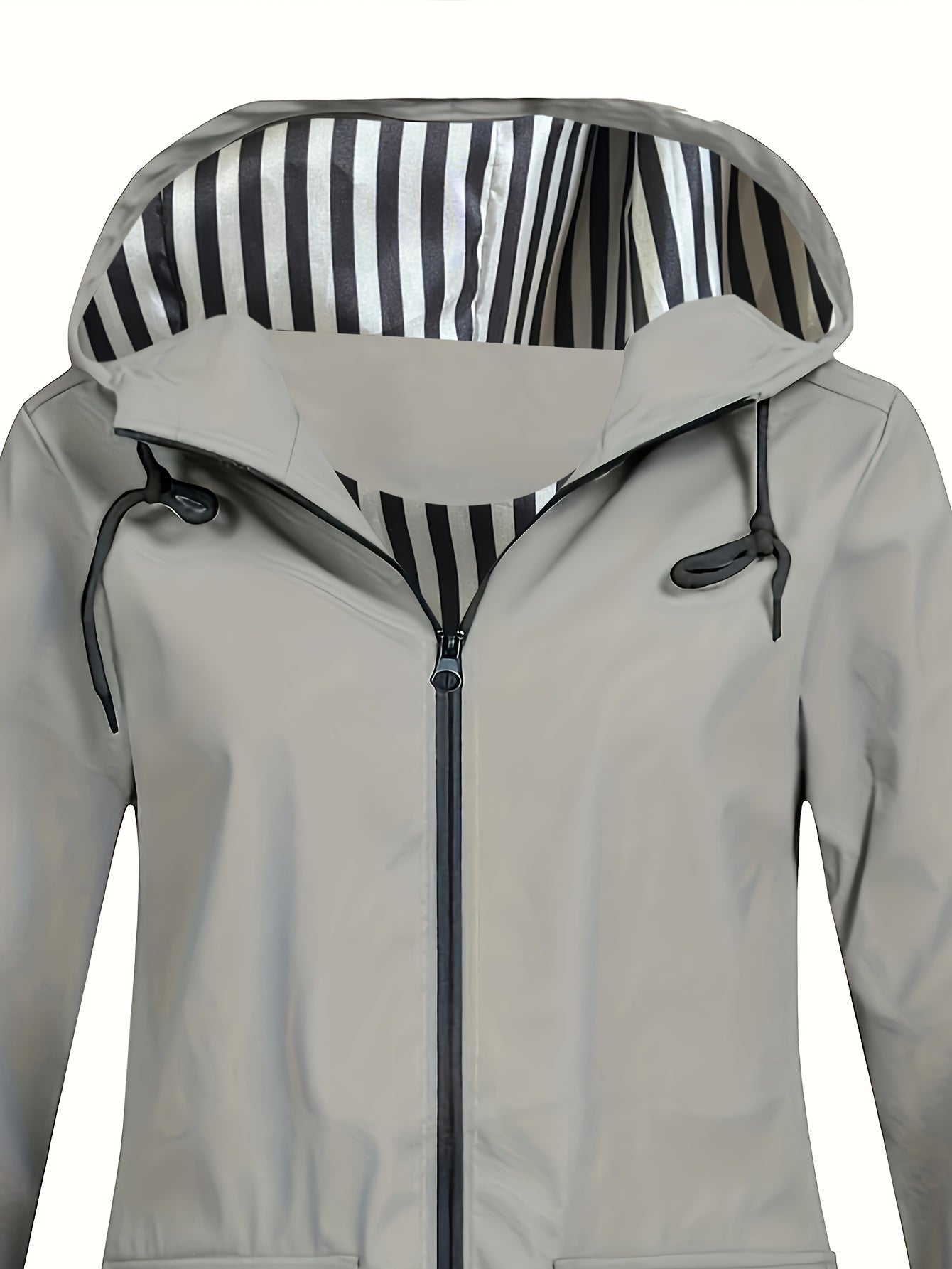 Chaqueta ligera con capucha para mujer