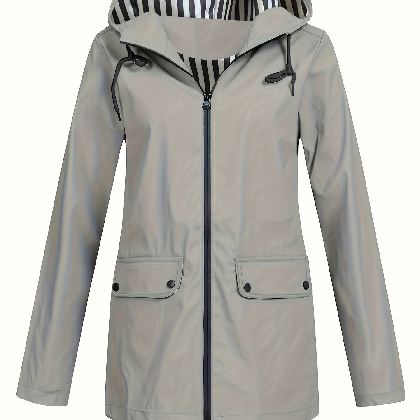 Chaqueta ligera con capucha para mujer