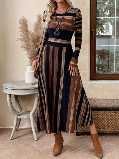 Vestido largo elegante de mujer