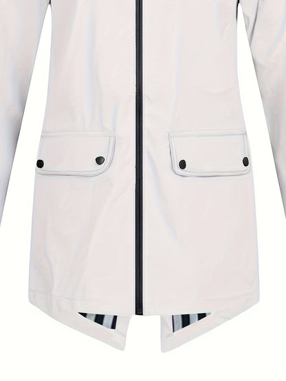 Chaqueta ligera con capucha para mujer