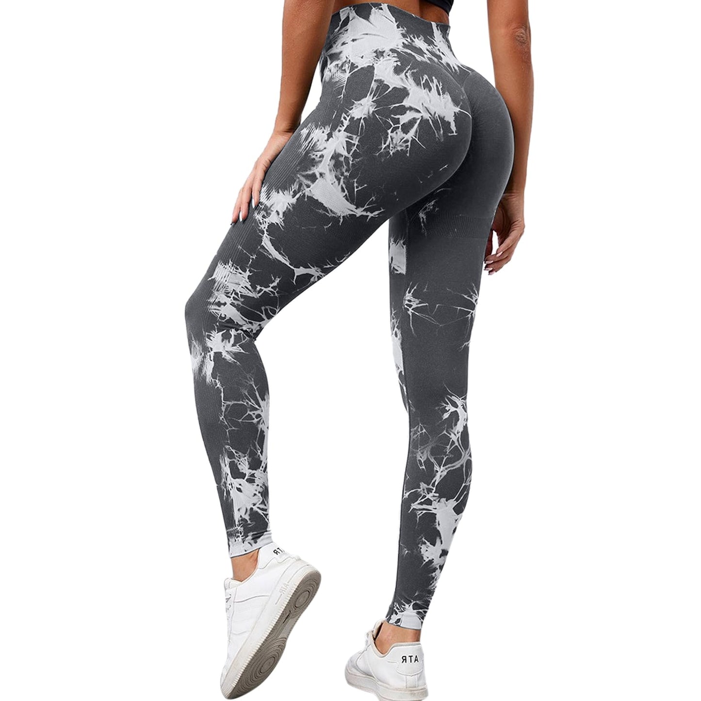 Neteson Leggings Deportivos Mujer Push Up Cintura Alta Mallas Anticeluliticos Sin Costuras Opaco Scrunch Butt Pantalones Gym Yoga Fitness Jogging Entrenamiento