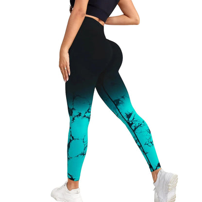 Neteson Leggings Deportivos Mujer Push Up Cintura Alta Mallas Anticeluliticos Sin Costuras Opaco Scrunch Butt Pantalones Gym Yoga Fitness Jogging Entrenamiento