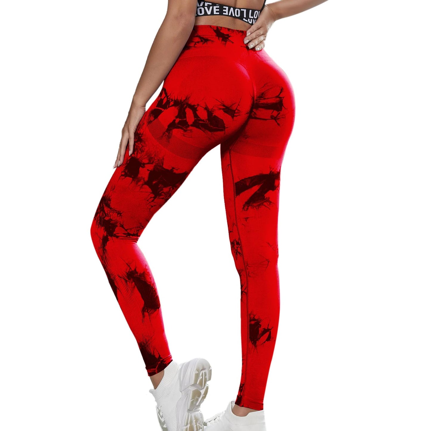 Neteson Leggings Deportivos Mujer Push Up Cintura Alta Mallas Anticeluliticos Sin Costuras Opaco Scrunch Butt Pantalones Gym Yoga Fitness Jogging Entrenamiento