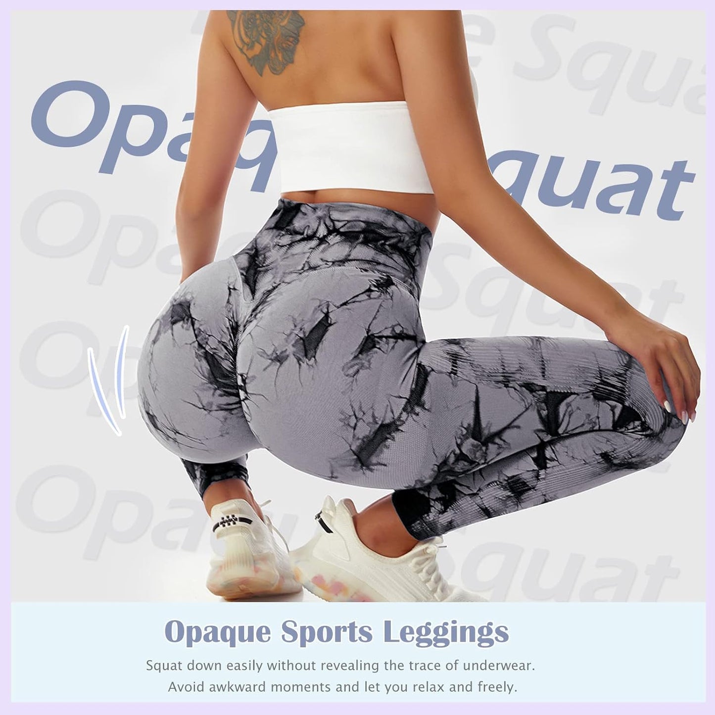Neteson Leggings Deportivos Mujer Push Up Cintura Alta Mallas Anticeluliticos Sin Costuras Opaco Scrunch Butt Pantalones Gym Yoga Fitness Jogging Entrenamiento