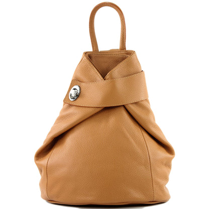 modamoda de - T179 - ital: mochila de mujer de cuero