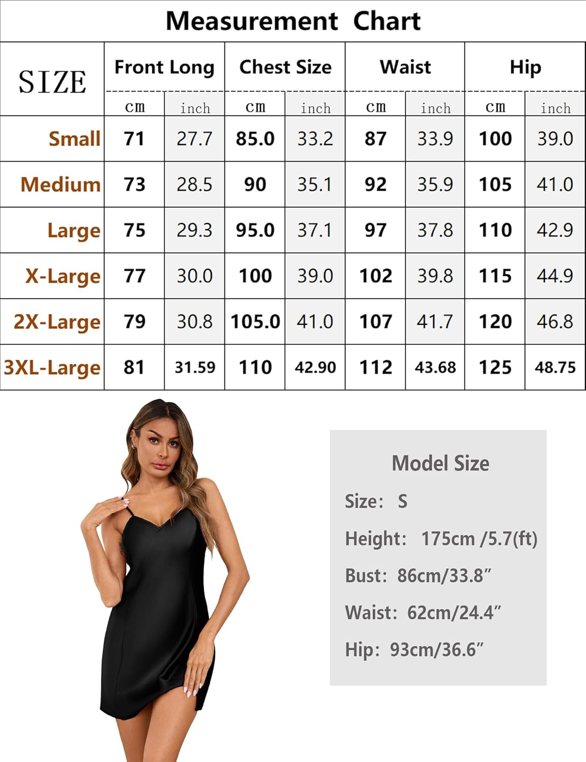 Litherday Camisón de Mujer Verano Sexy Satén Sin Mangas Corto Camisón Mujer Camisones Tirantes Ajustables Ropa de Dormir para Novias y Damas,S-XXL