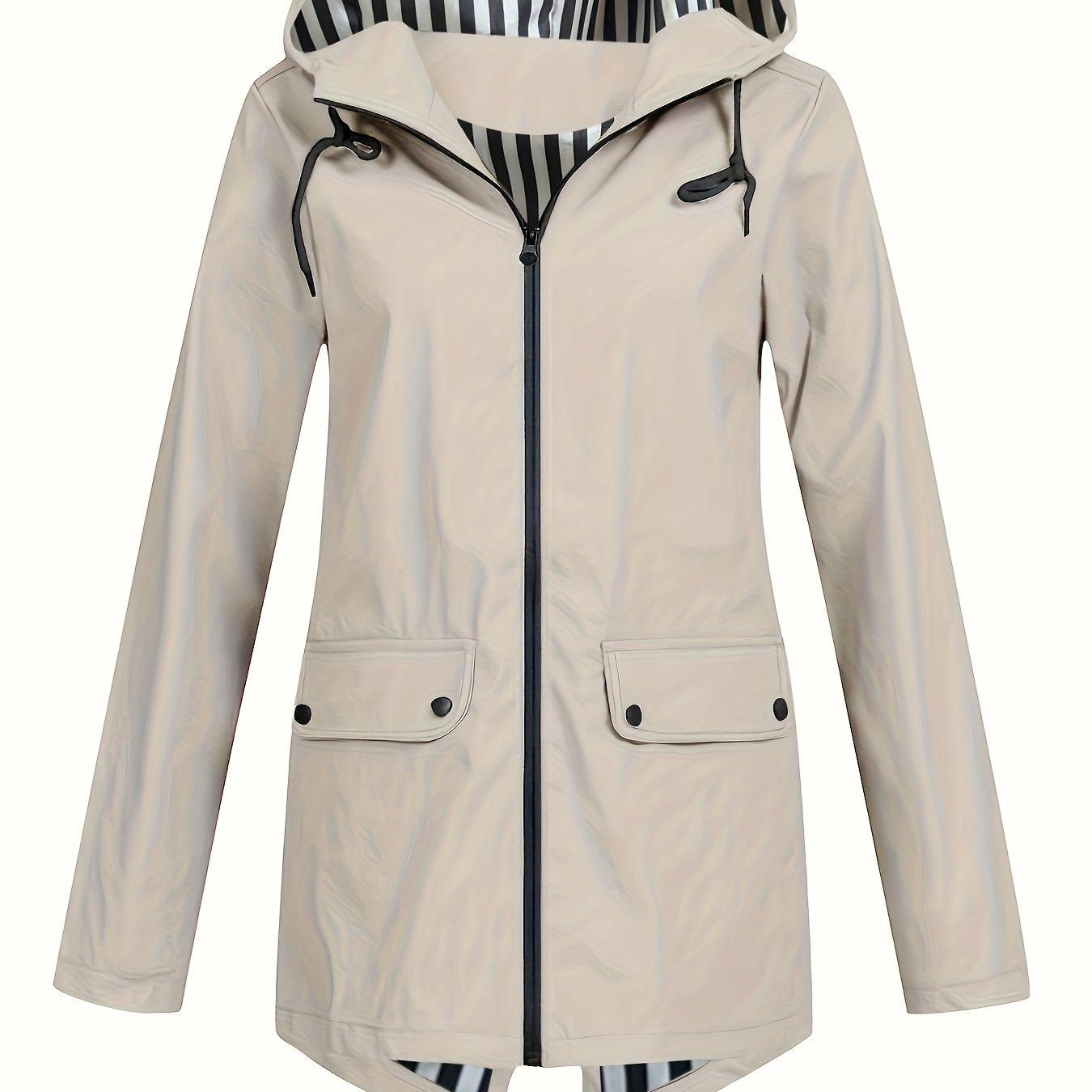 Chaqueta ligera con capucha para mujer