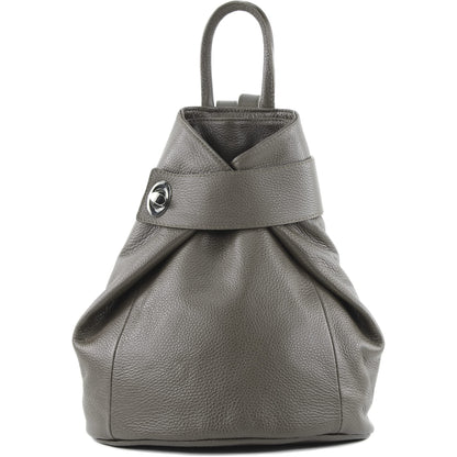 modamoda de - T179 - ital: mochila de mujer de cuero