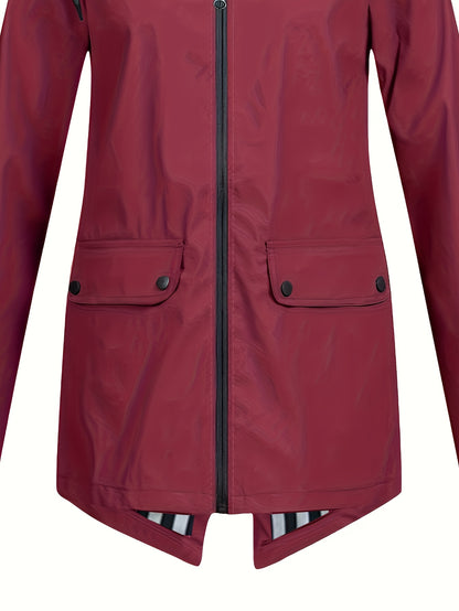 Chaqueta ligera con capucha para mujer