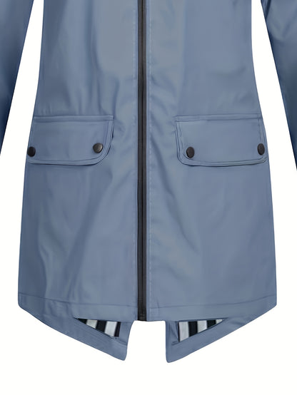 Chaqueta ligera con capucha para mujer