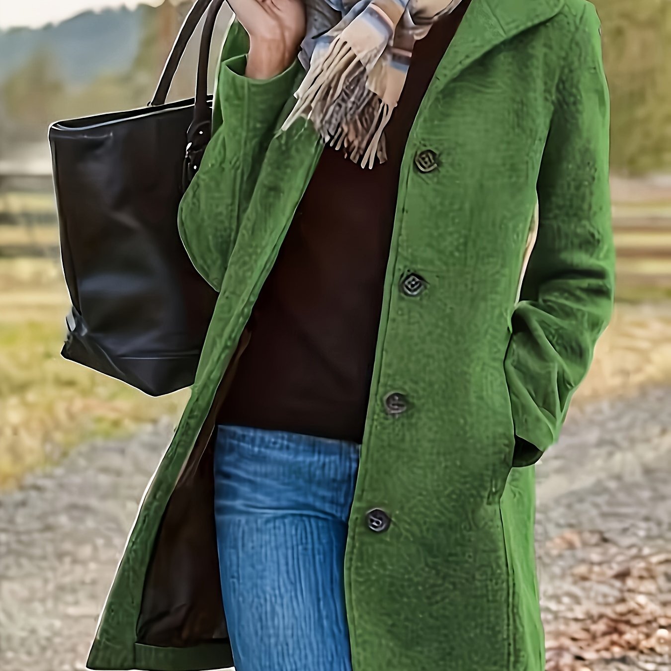 Chaqueta Casual larga