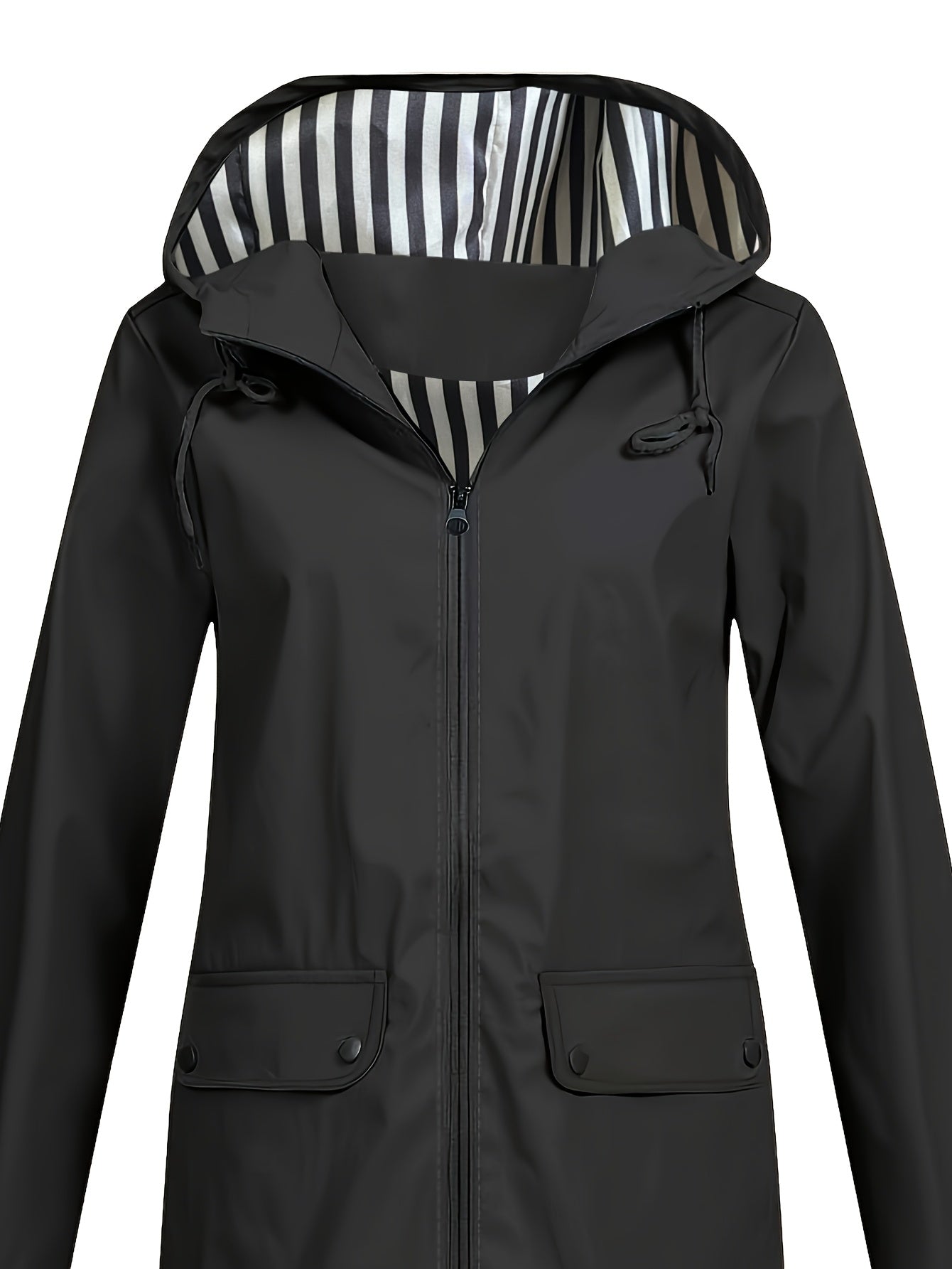 Chaqueta ligera con capucha para mujer