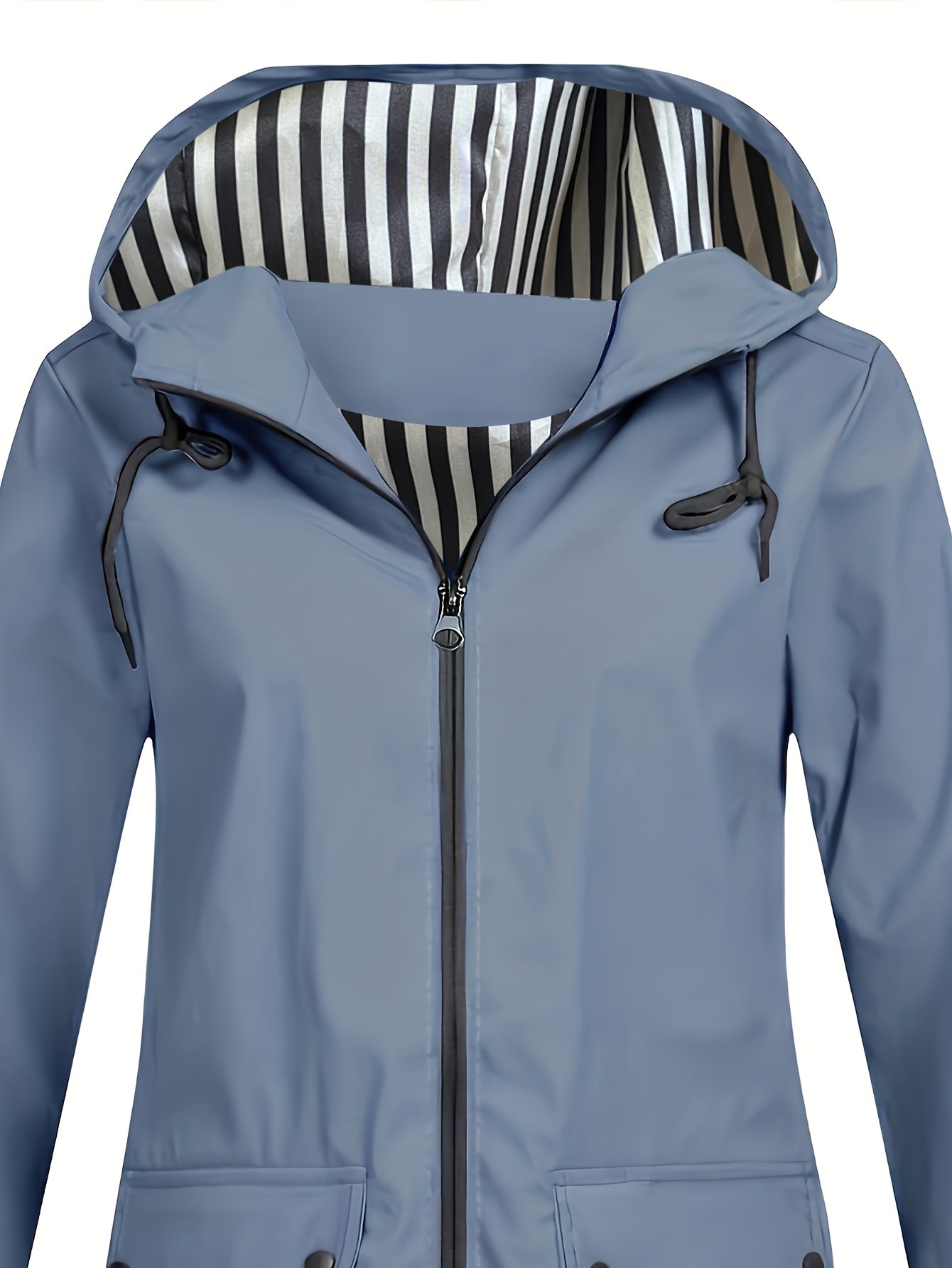 Chaqueta ligera con capucha para mujer