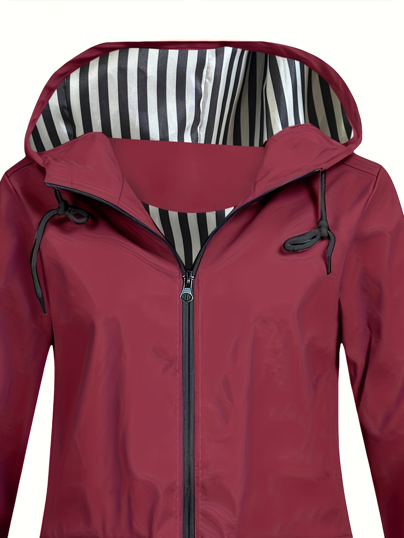 Chaqueta ligera con capucha para mujer